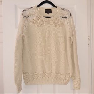 Absolutely - Stitch Fix Lace Detailed Sweater